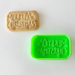 クリスマス文字スタンプ