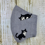 ＊肌に優しい＊　こども用立体マスク【ねこ】