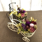 アイアン自転車の花カゴ