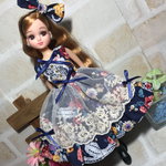 リカちゃん服ハンドメイド ～ロイヤルローズ～