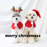 🎄ALQEEN🎄犬服　犬用アクセサリー　犬帽子　クリスマス　サンタ　ルドルフ　コスチューム　イベント　撮影用