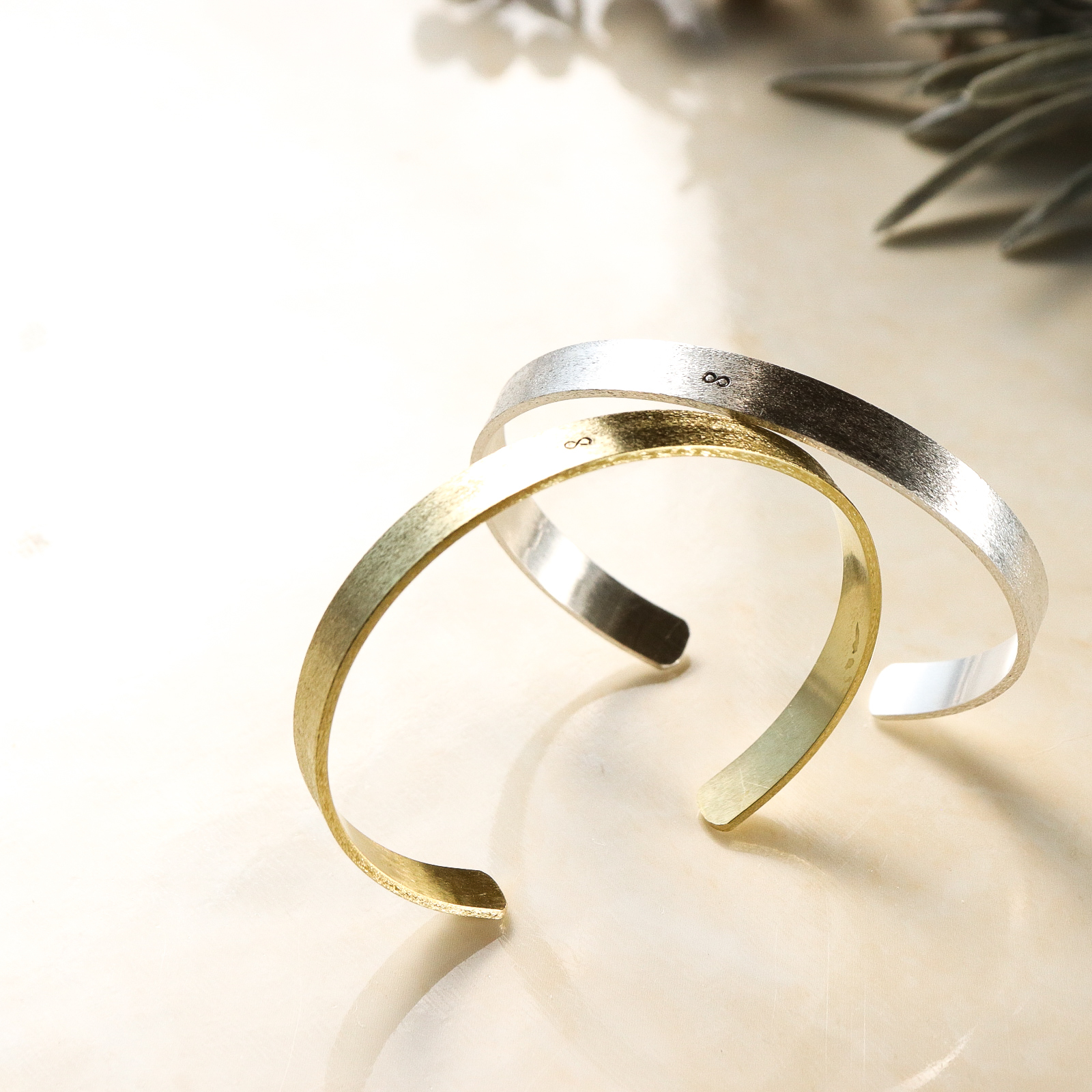 Andyページ❗️バングル２つ、リング１つの３点セット ペアにもできるユニセックスバングルandtaka - and TAKA ( J's Proof