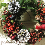 ナ野ばらの実ナチュラルリース