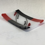 赤と黒のプレート