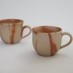 備前　コーヒーカップ（緋だすき）