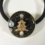 【SALE】🎄クリスマス🎁オトナXmasヘアゴム  レジン 