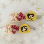 ヘアクリップ♡お節料理♡9.6cm♡右用
