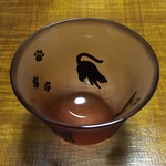ネコのぐい呑み