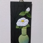🔴majesuta様オーダー品🔴ちりめん細工  椿  薔薇  壁掛け  菊  梅  置き物
