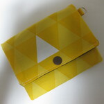パスケース付きミニ財布　定期入れ　鱗文様　子供用財布　