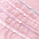 天使の羽レースチョーカー　ロリータ　ロリィタ　甘ロリ　ゆめかわいい　量産型