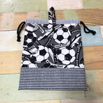 サッカーボール×巾着M