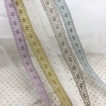 お好きな３色をセレクト☆綿トーションレース合計９ｍ入り
