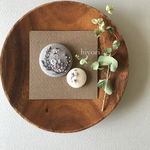 刺繍ブローチ　2個セット