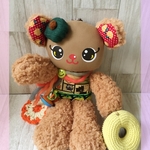 ふわふわのくまさんのぬいぐるみ
