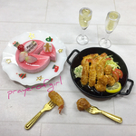 クリスマスは大切な人と・エビフライ＆唐揚げセット
