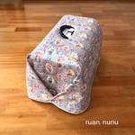 キャリーカバー(リッチェルMサイズ用)絵本のような猫さん
