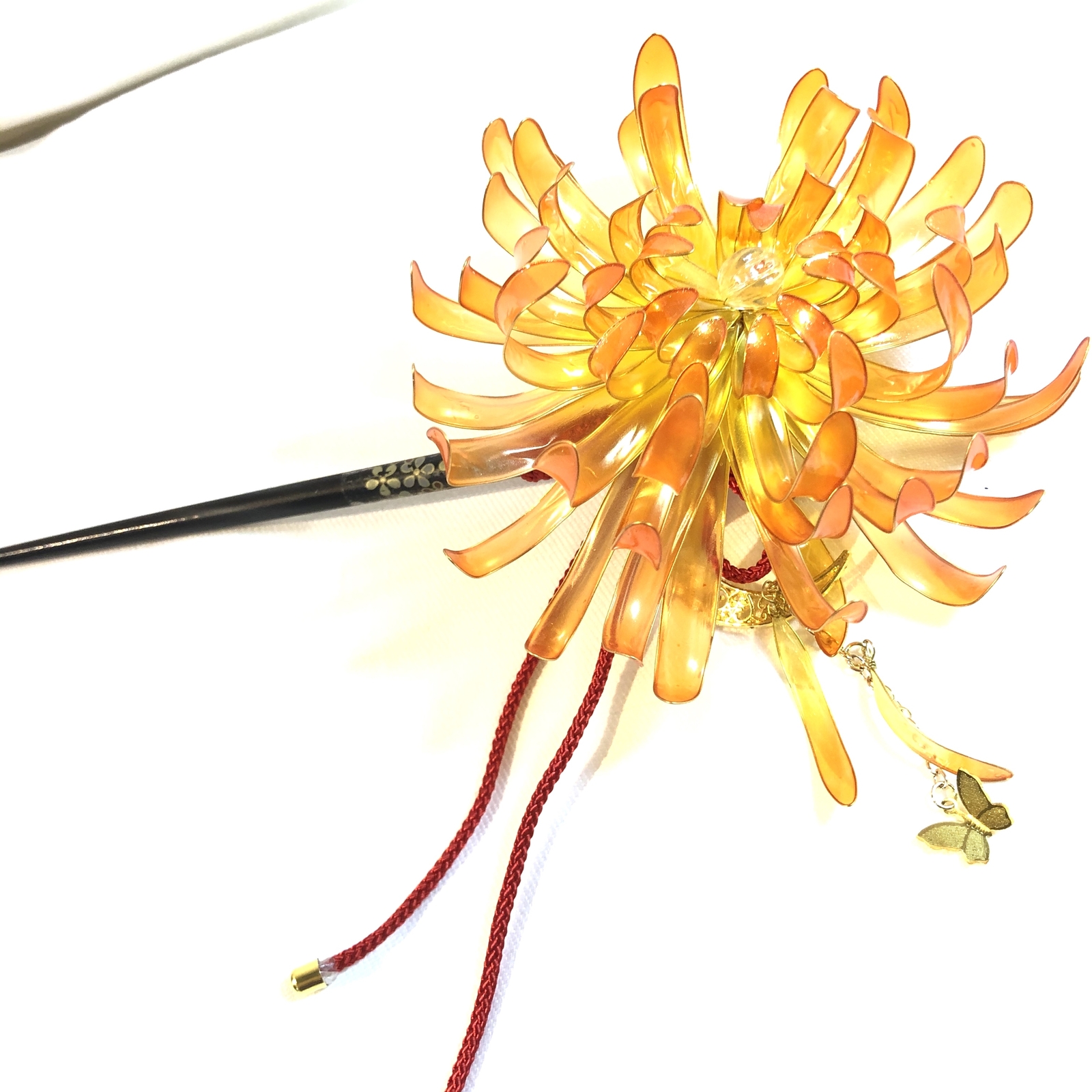 豪華絢爛の菊のかんざし - SHINOHAKO'S GALLERY | minne 国内