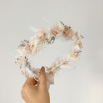 NEW ドライフラワー　プリザーブドフラワー　花かんむり　花冠　キッズ　ベビー　結婚式　前撮り　フォト