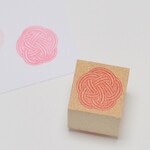 縁起物はんこ-梅の水引はんこ お年玉袋に