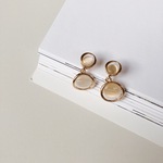 opal swing earring