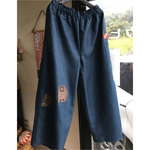 男の着物のこうしょくパンツ　着物リメイク
