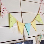 フラッグガーランド♡うさぎさん柄