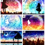 幻想景ポストカード第３弾【光沢紙】