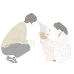 線画イラスト¥300