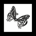 再販【watermark_butterfly RING】蝶 バタフライ  アンティーク ピープス ダーク  パンク ロック メンズ 個性的 病みかわいい ヴィンテージ ゴシック 闇 シルバー 指輪