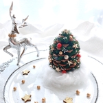松ぼっくりの星降るクリスマスツリー★Mサイズ2020-2