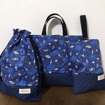 ★入園、入学★レッスンバッグ、お着替え袋、シューズ袋セット