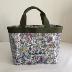 再販【S】リバティお散歩バッグ　ワイルドフラワーズ