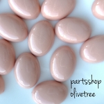〘8個〙いちごミルクカラー カボション パーツ