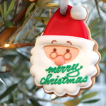 クリスマスオーナメント　サンタフェイス