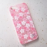 《＊花のれん＊ 様オーダー品》友禅和紙Xperia Z5 SOV32ハードカバー［桜咲く］