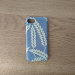 *受注製作*ミナペルホネン*spica*ブルーグレー×ライトイエロー*mina perhonen*iPhoneケース*iPhoneカバー*スマホケース*スマホカバー