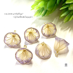 トルコキキョウ*BellFlower* Gカン付き クリアパープル