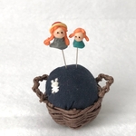 お姉ちゃんとさんぽ　まち針