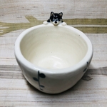 骨を発見出来た黒柴いっぬぐい呑