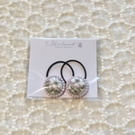 ♡2個set♡リバティ♡キラキラビーズのヘアゴムmini♡