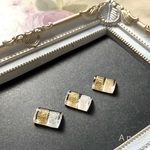 冬のゼリーキラキラプチピアス／イヤリング
