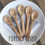 アウトレット♡木製スプーン５本セット
