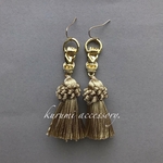 上質タッセル▸▹ピアス＆イヤリング