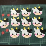 丑年　飾り　年賀状などに♪