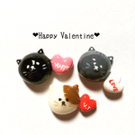 ❤︎猫なバレンタイン❤︎ブローチorマグネット