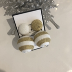 クリスマスに♡ボンボンピアス