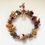 羊毛フェルト⭐︎クリスマスリース④