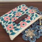 ミニポーチ付きポケットティッシュケース