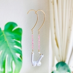 PodsTail Luxury イヤーフック｢Bling!｣(SWAROVSKI)☆ AirPods 落下防止☆